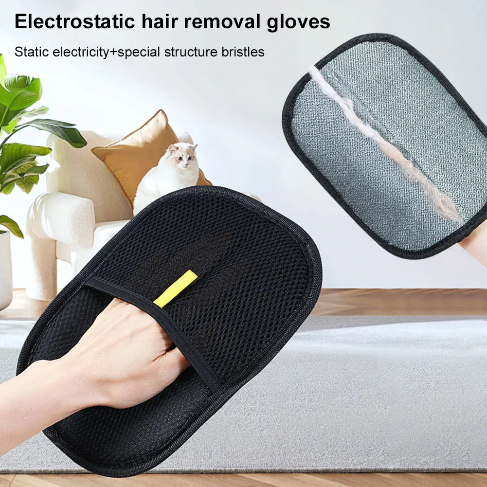 Pet Deshedding Mitt for Hair-Free Serenity: Home Harmony Essential