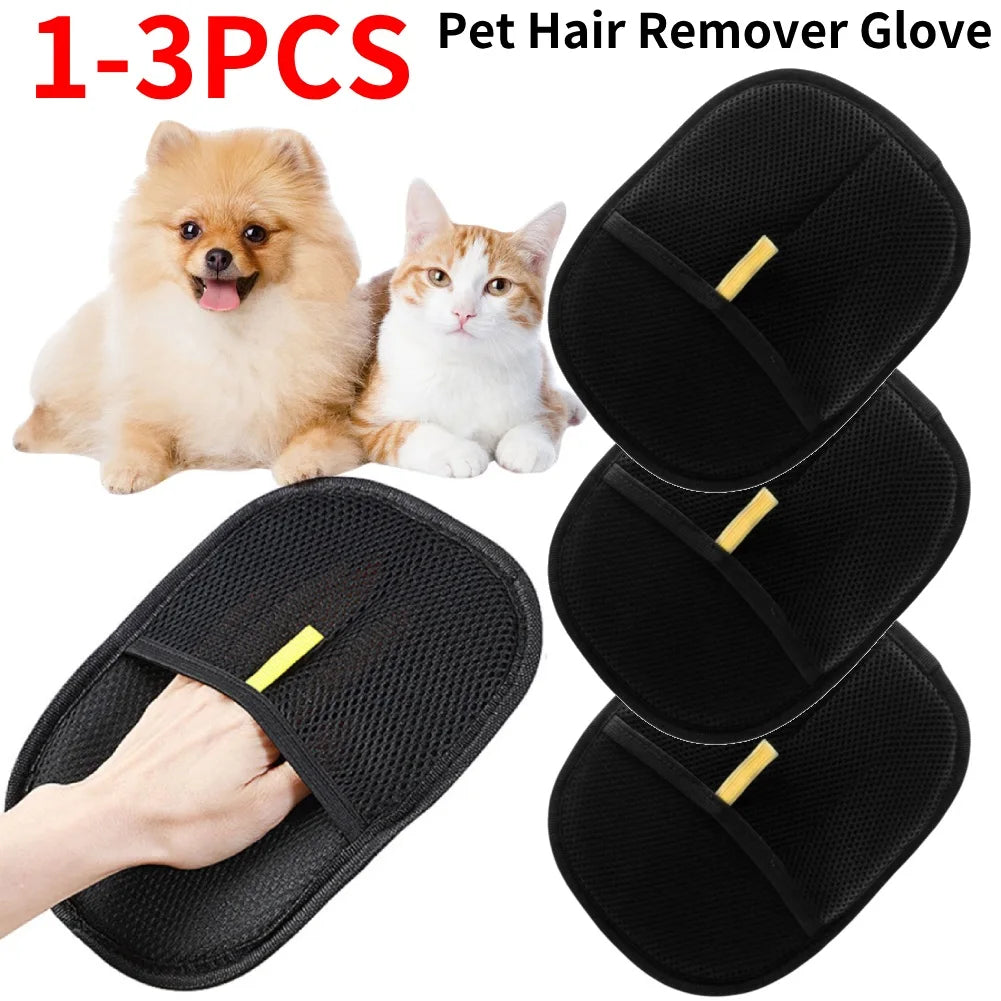 Pet Deshedding Mitt for Hair-Free Serenity: Home Harmony Essential