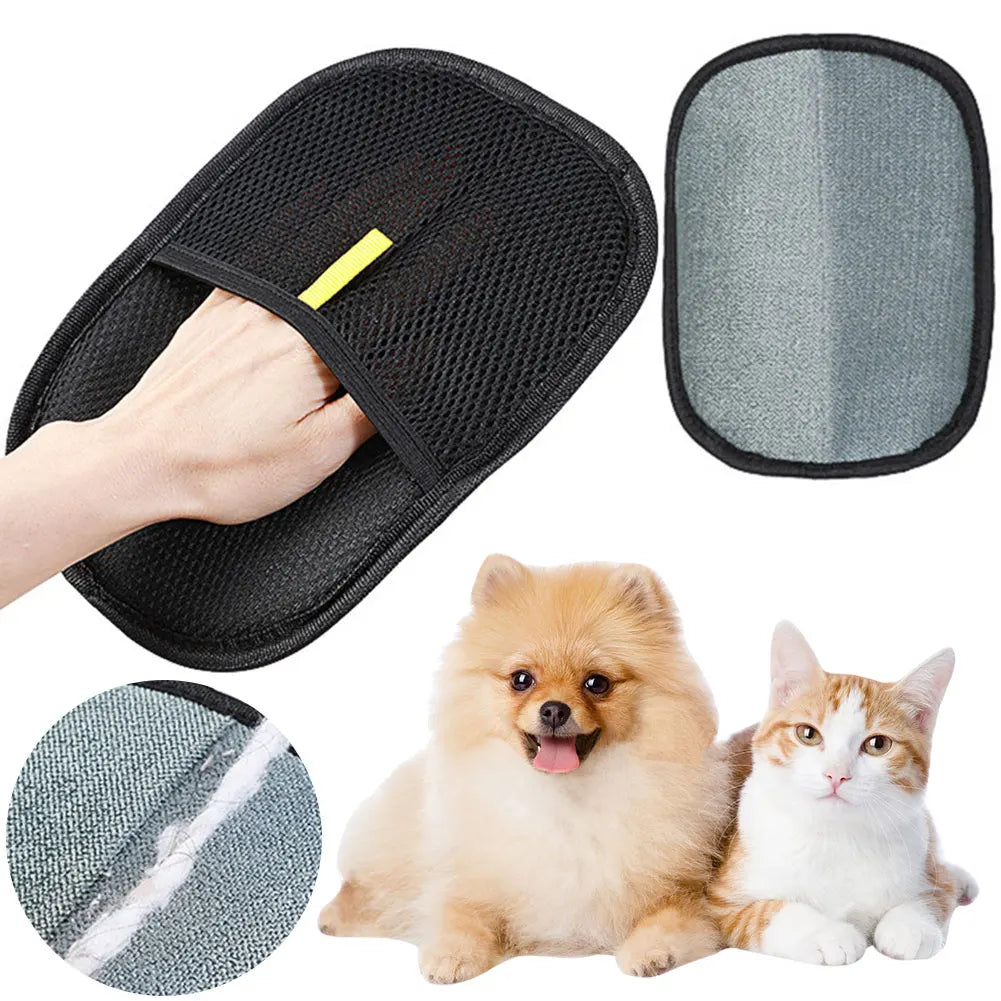 Pet Deshedding Mitt for Hair-Free Serenity: Home Harmony Essential