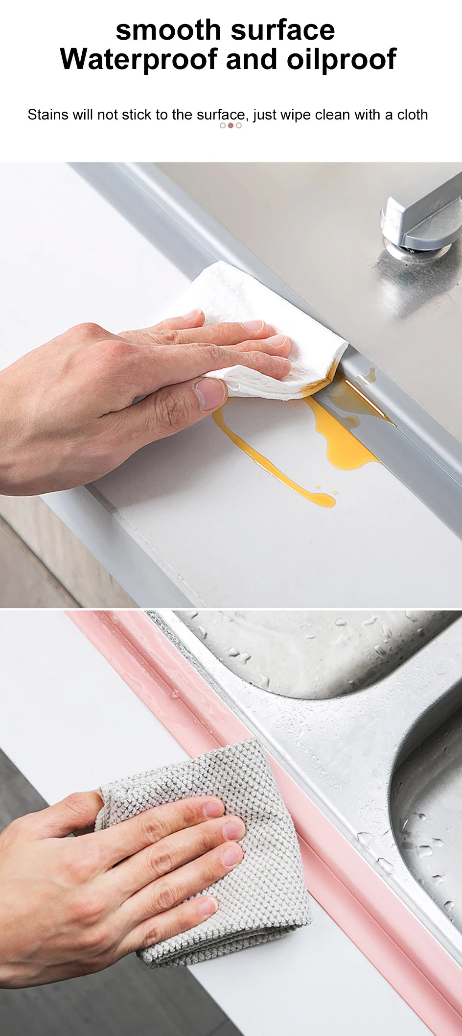 Self-Adhesive Sealer for Dirty-Free Corners: Effortless Home Neatness