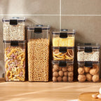 Airtight Stacking Canister for Pantry Clarity: Intentional Storage System